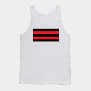 Black and Red Flag Tank Top